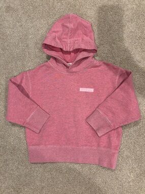 Palm Angels Kids Pink Heather Pullover Hoodie